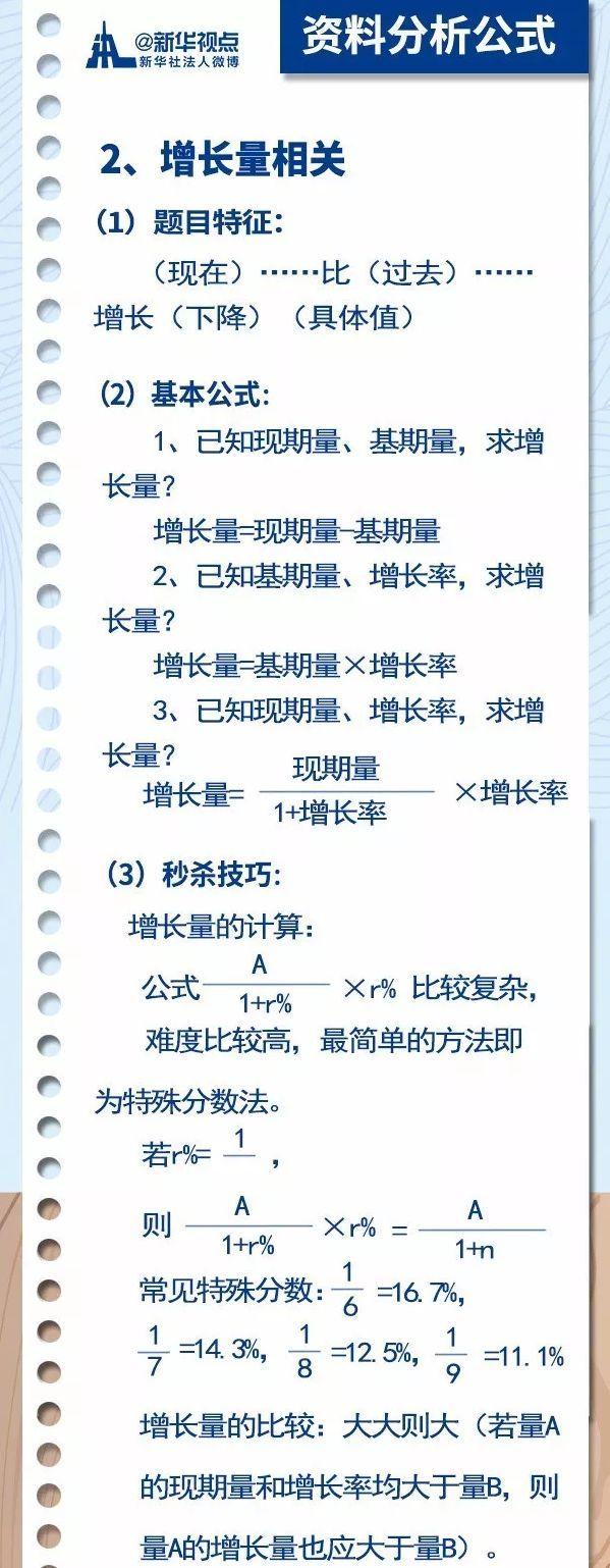 公务员行测资料分析公式专业详解与成效提升系统_专业版6.5更新