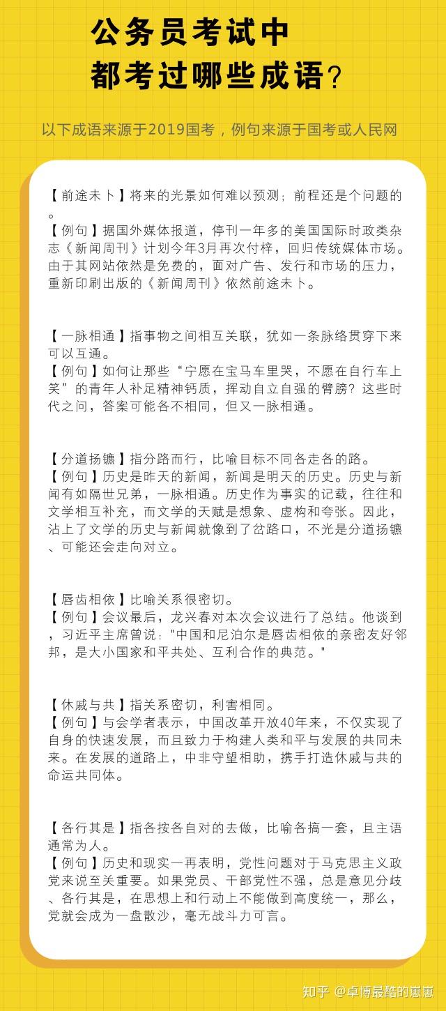 公务员考试必备成语和词语解析及应用指南