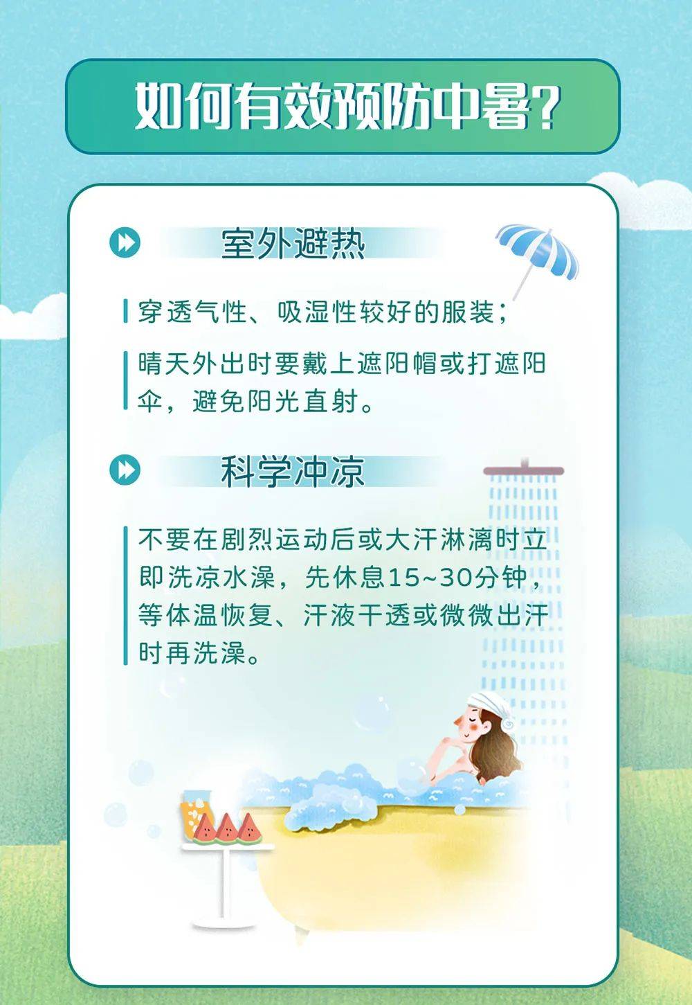 高温天气防中暑实用技巧指南