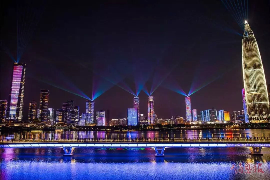 多地夜景灯光秀，点亮城市魅力，增强旅游吸引力