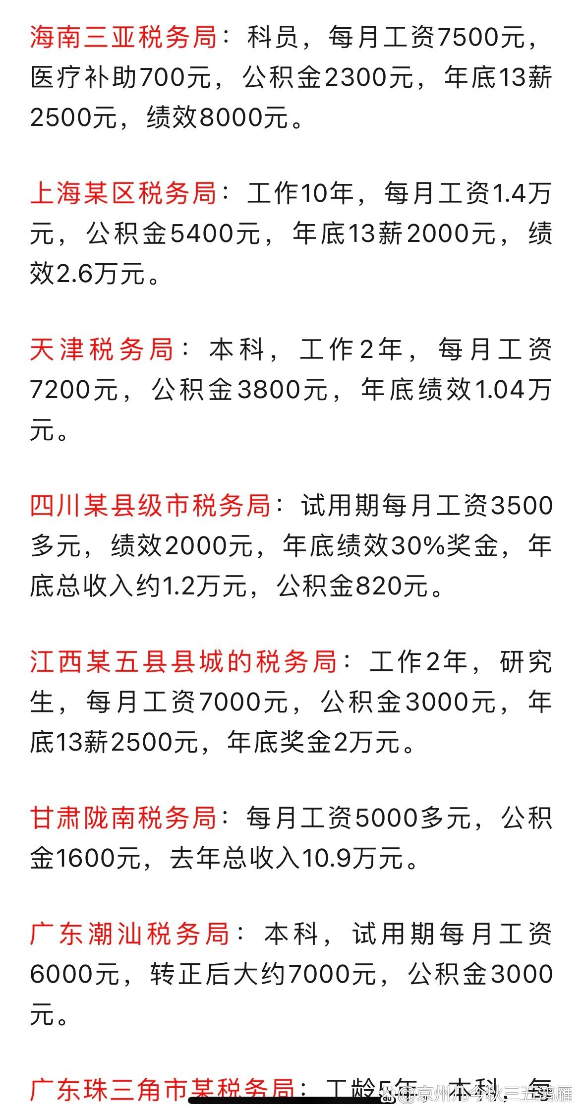 税务专员薪资水平深度解析，月薪概况一览表